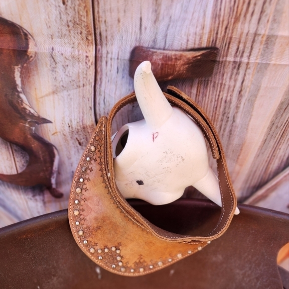 Leather Western‎ Style Visor main image 15